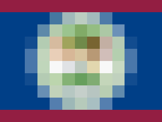 Pixelated flag of Belize