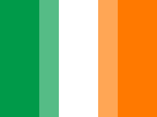 Ireland pixelated